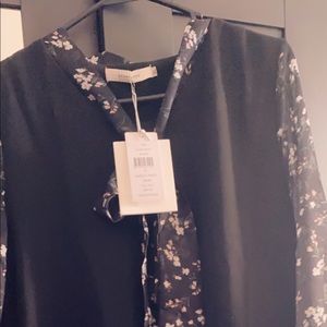 Black mini dress